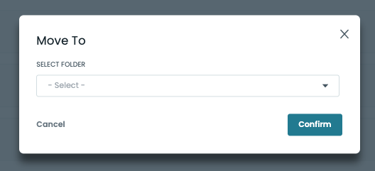 Select one or multiple workflows to move
