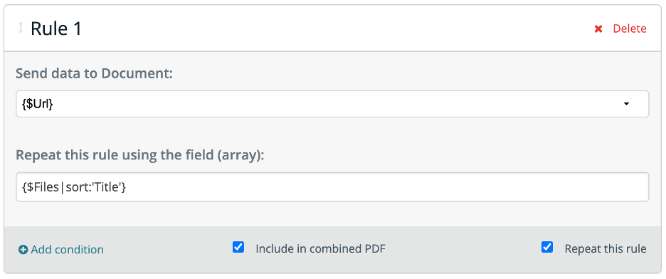 Apply sort modifier by adding the pipe character