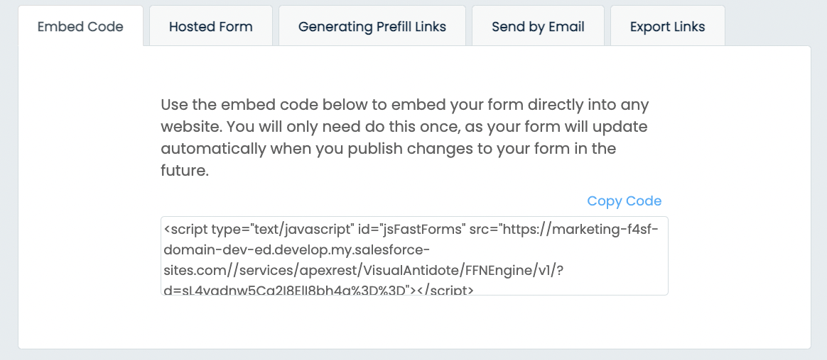 Dynamic Prefill enabled for sharing