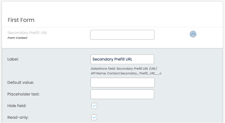 Hide and mark as read-only