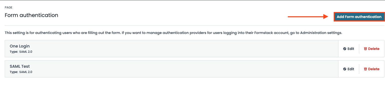 Add Form Auth