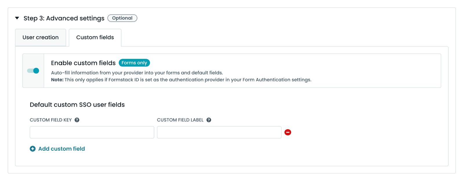 Formstack Single Sign-On Overview